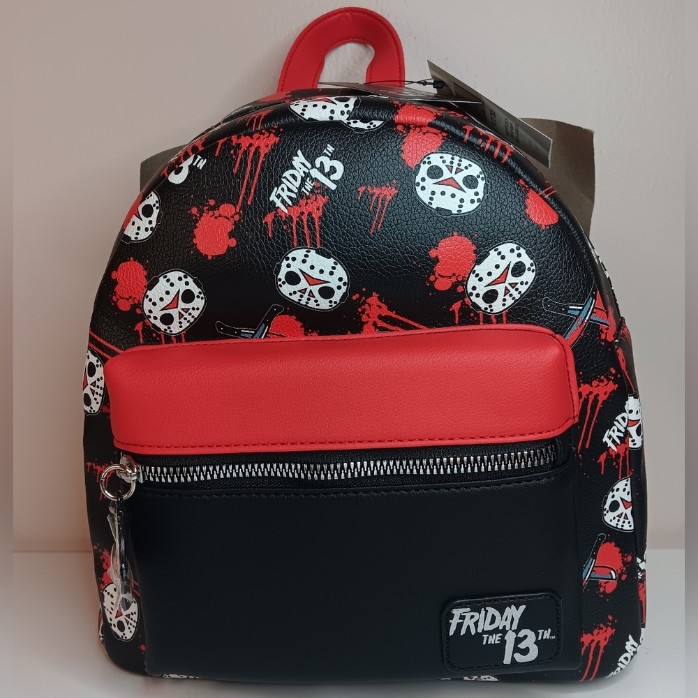 Friday The 13th Jason Chibi Mini Backpack, Bioworld Jason Voorhees